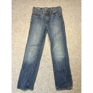Gap Kids 1969 Jeans Boys Blue Denim Medium Wash Original Straight Leg